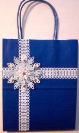 Snowflake Gift Bag