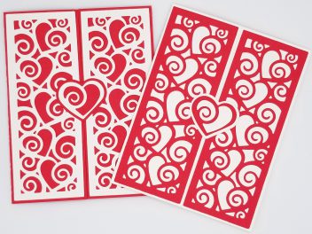 Valentine Panel Cards