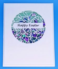 Happy Easter Shaker Card