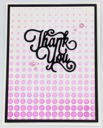 Dotted Thank You