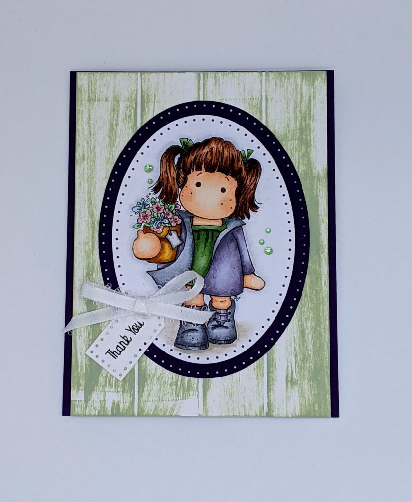 Tilda with Flower Pot | Paper Whims