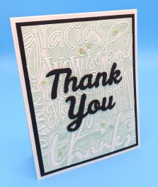 Thank You – Embossed