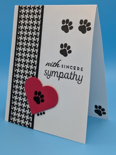 Sympathy Paw Prints