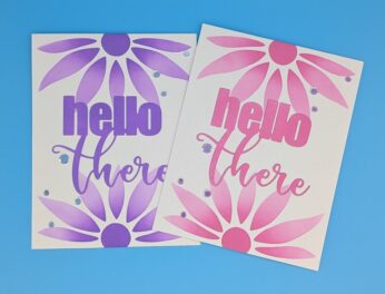 Hello There Bold Flower