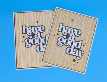 Have A Good Day Pinstripe