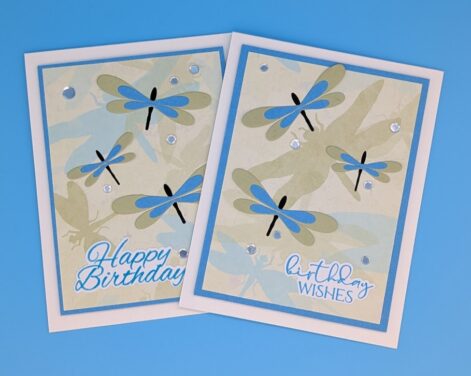 Birthday Dragonflies