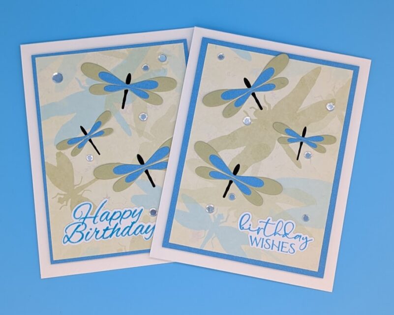 Birthday Dragonflies