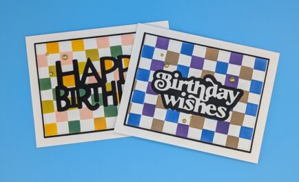 Checker Pattern Birthday