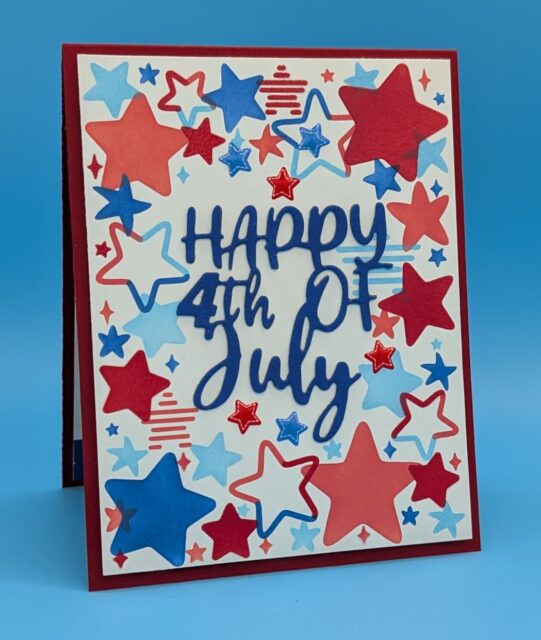Red, White & Blue Stars