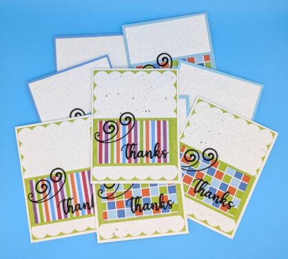 Thank you with a Flourish