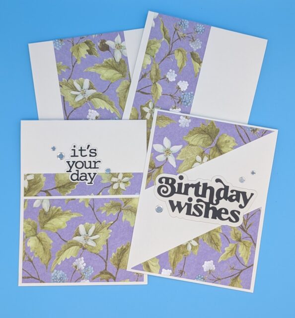 Birthday Quick Cards