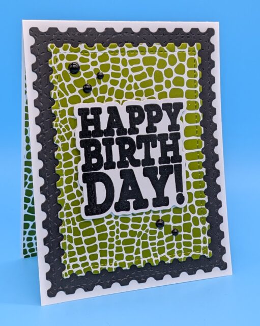 Reptile Print Birthday