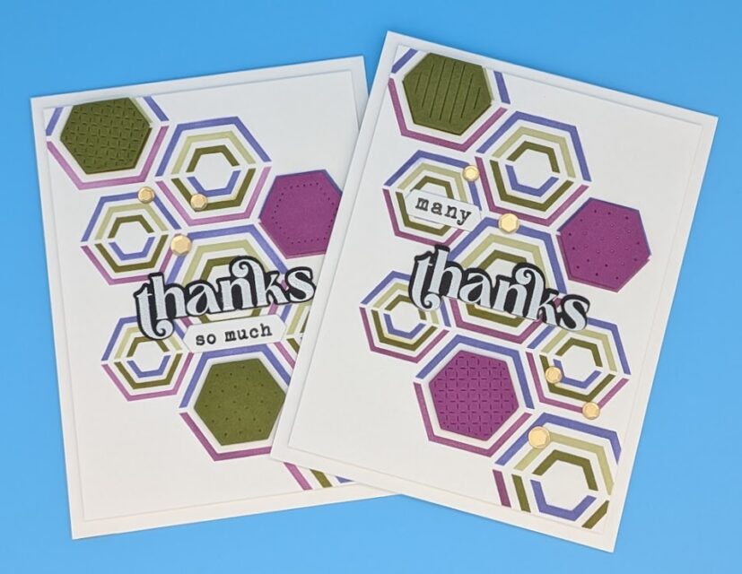 Hexagon Quad Thanks